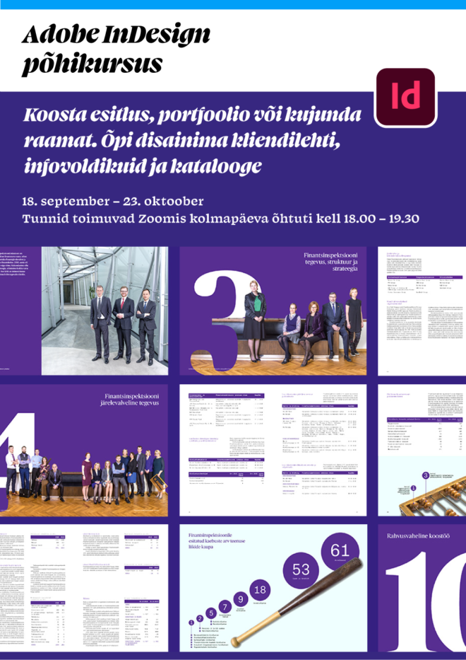 Arvutigraafika kursus: Adobe InDesign põhikursus