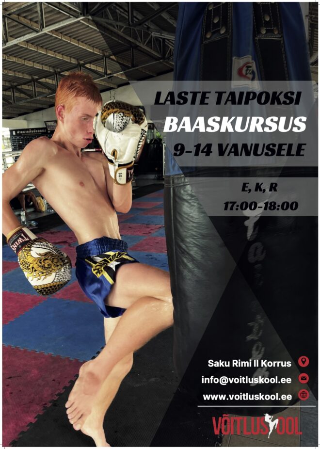 Laste Taipoksi Baaskursus 9-14a