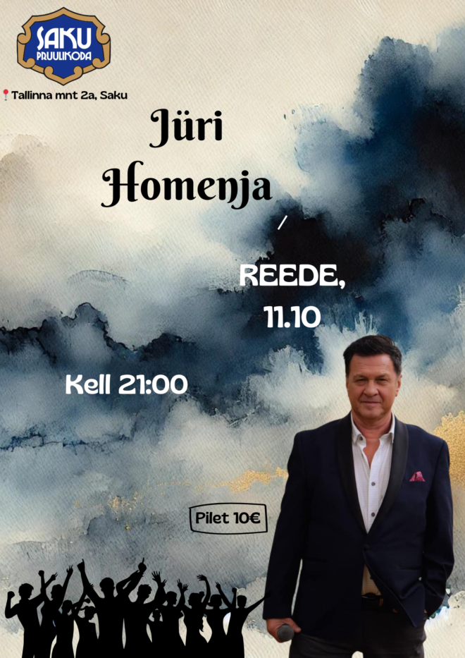 Jüri Homenja LIVE Saku Pruulikoja Pubis