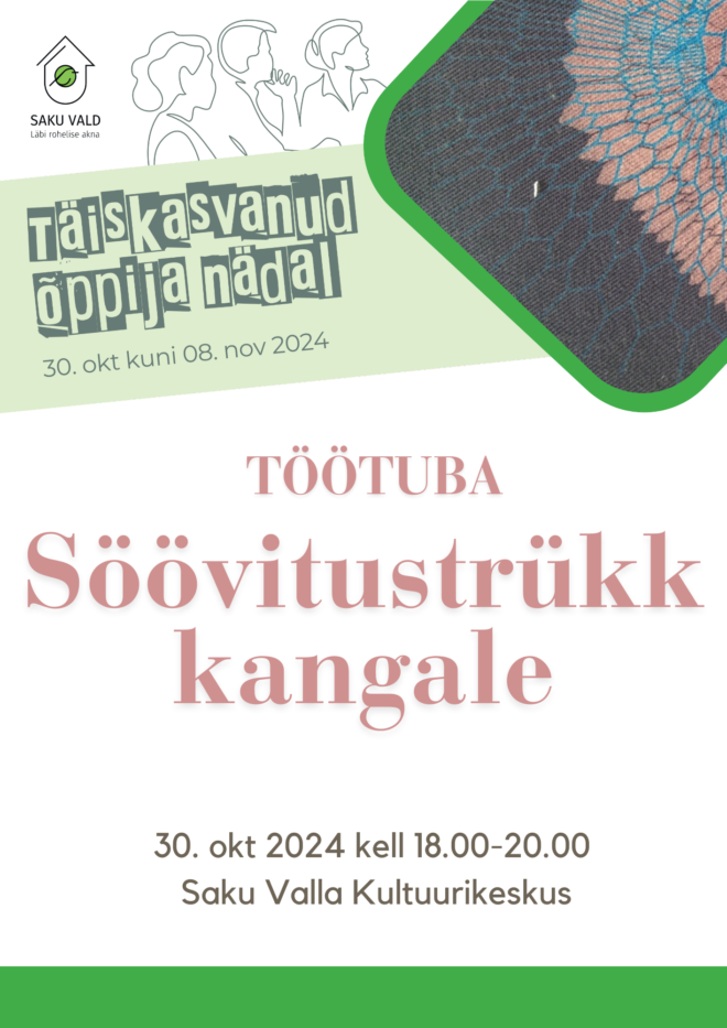 Töötuba: söövitustrükk kangale