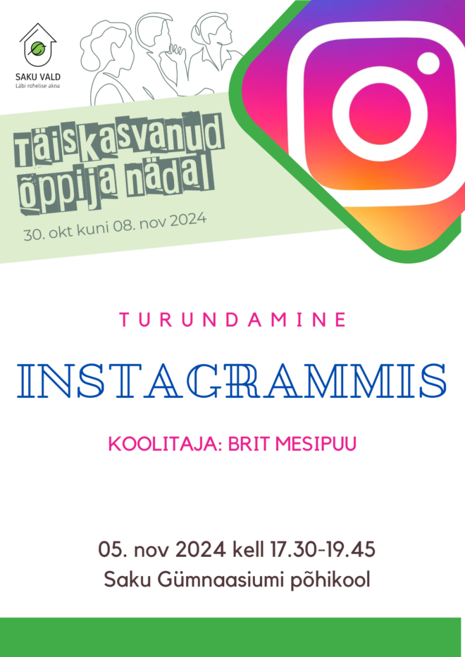 Koolitus: Turundamine Instagrammis