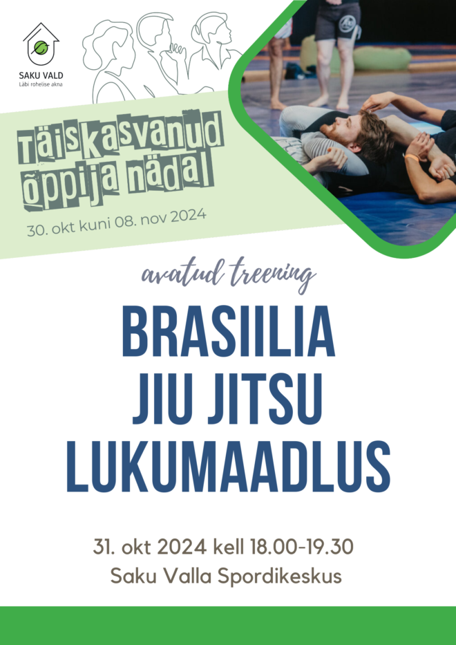 Brasiilia jiu jitsu lukumaadluse avatud trenn