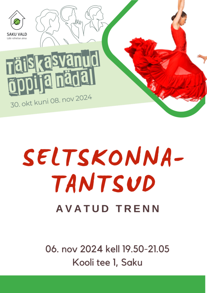 Seltskonnatantsu avatud trenn