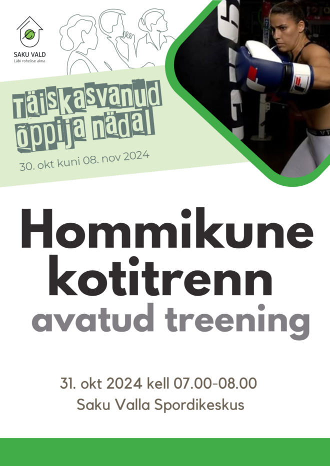 Hommikune kotitrenn igale tasemele – avatud treening