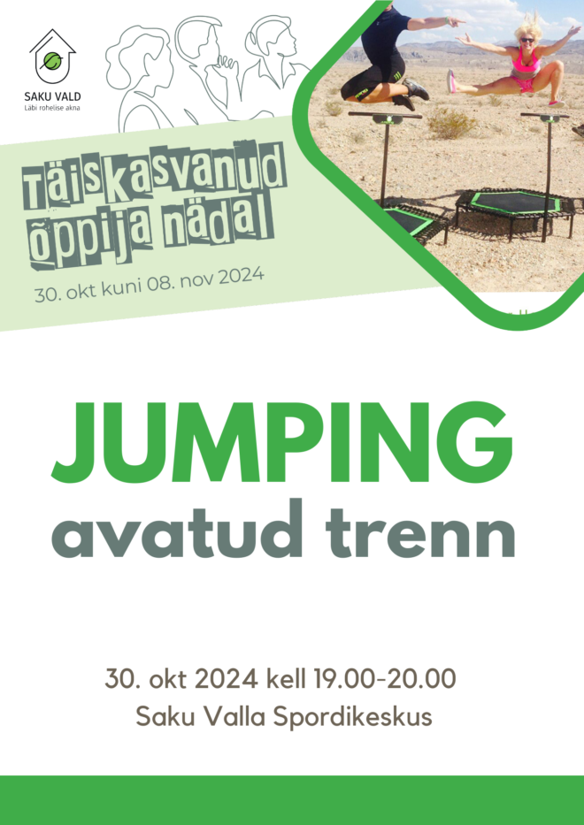 Jumping – avatud trenn