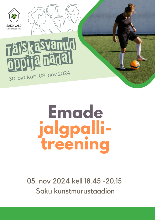 Emade jalgpallitreeningu avatud trenn