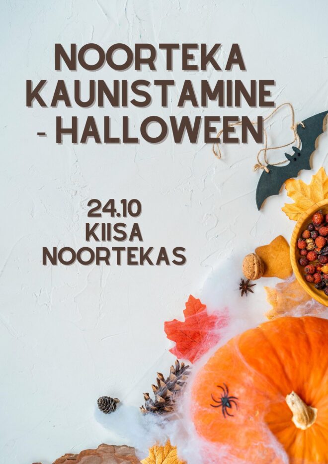 Noorteka kaunistamine – HALLOWEEN