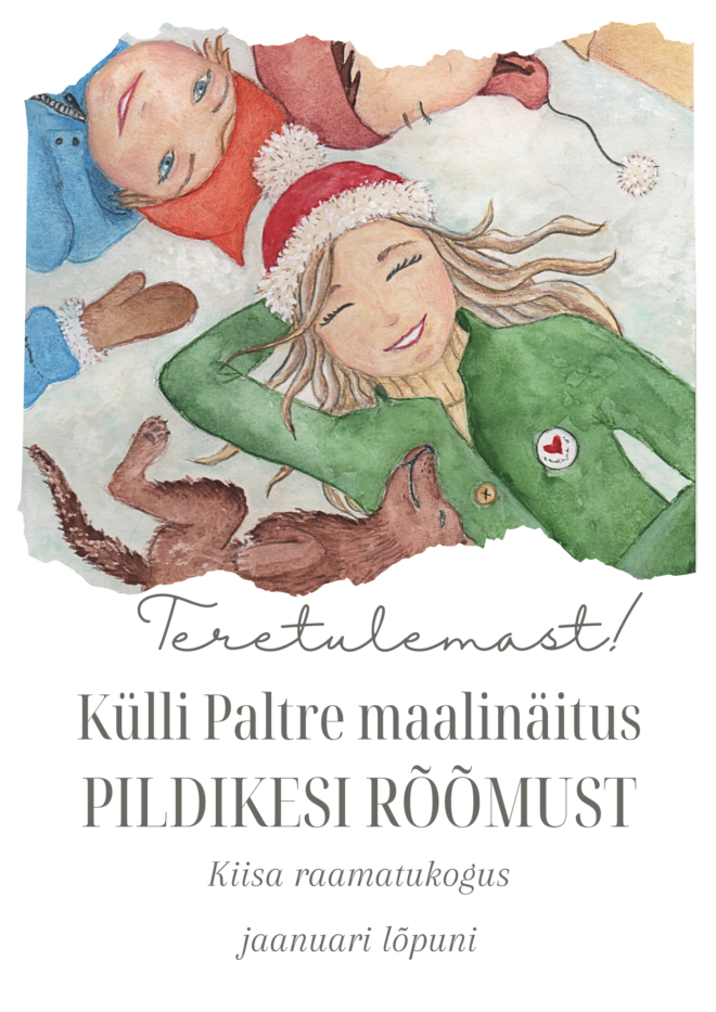 Külli Paltre maalinäitus “Pildikesi rõõmust”