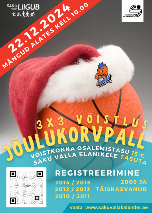 Saku 3X3 Jõulukorvpall 2024